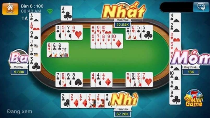 Những kỹ năng cần thiết để thắng đậm, thắng lớn khi chơi phỏm