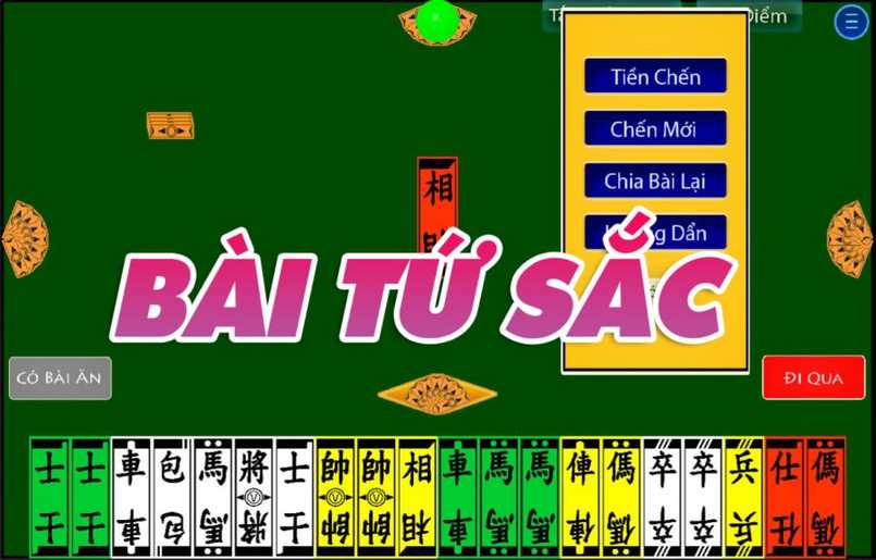 Ván bài Tứ Sắc luôn khiến người ta căng não suy nghĩ nước đi